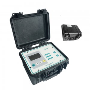 Medidor de caudal ultrasónico Doppler de fluídos tipo portátil de alta precisión