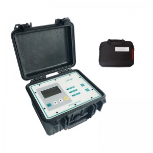 Débitmètre ultrasonique portable doppler 4-20ma pour boues