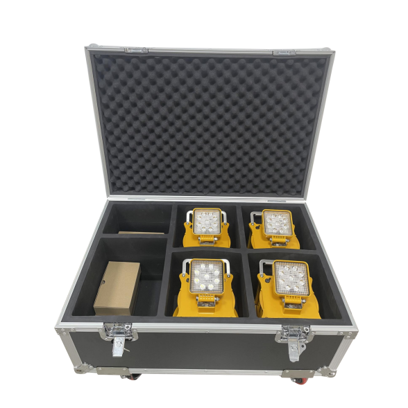 ZS390 Portable Battery Powered Heliport Flood Light Kits