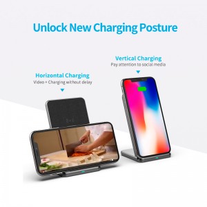 Stand Type Wireless Charger with MFi Certified SW08S (Planning)