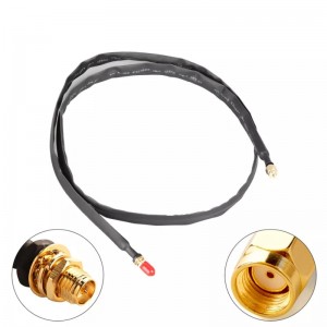 RG174 Lmr 200 400 SMA Արական միակցիչ Rfid Coaxial Cable