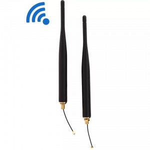 អ៊ីនធឺណេតវ៉ាយហ្វាយឥតខ្សែ Booster Omni Router Wifi AP Rubber Antenna