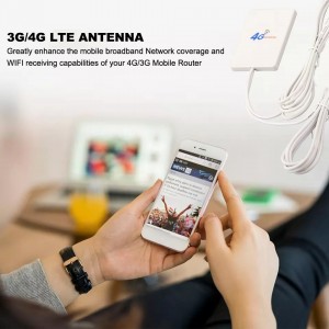 WiFi Mobile Hotspot Wireless External 3G/4G Mimo ho an'ny router