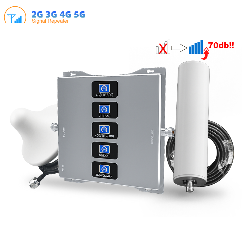 Wifi extérieur Lte Mobile Signal Booster téléphone portable réseau cellulaire amplificateur 2g 3g 4g 5g répéteur