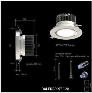 Large Downlight Changeable beam angles