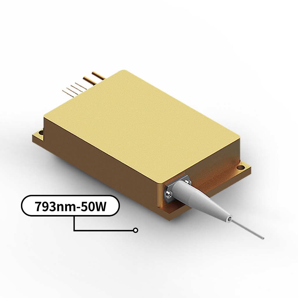 793nm-50W برای پمپ لیزر فیبر با استفاده از لیزر دیود