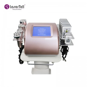 Professional rf lipo laser cavitation ultrasonic vacuum body slimming machine