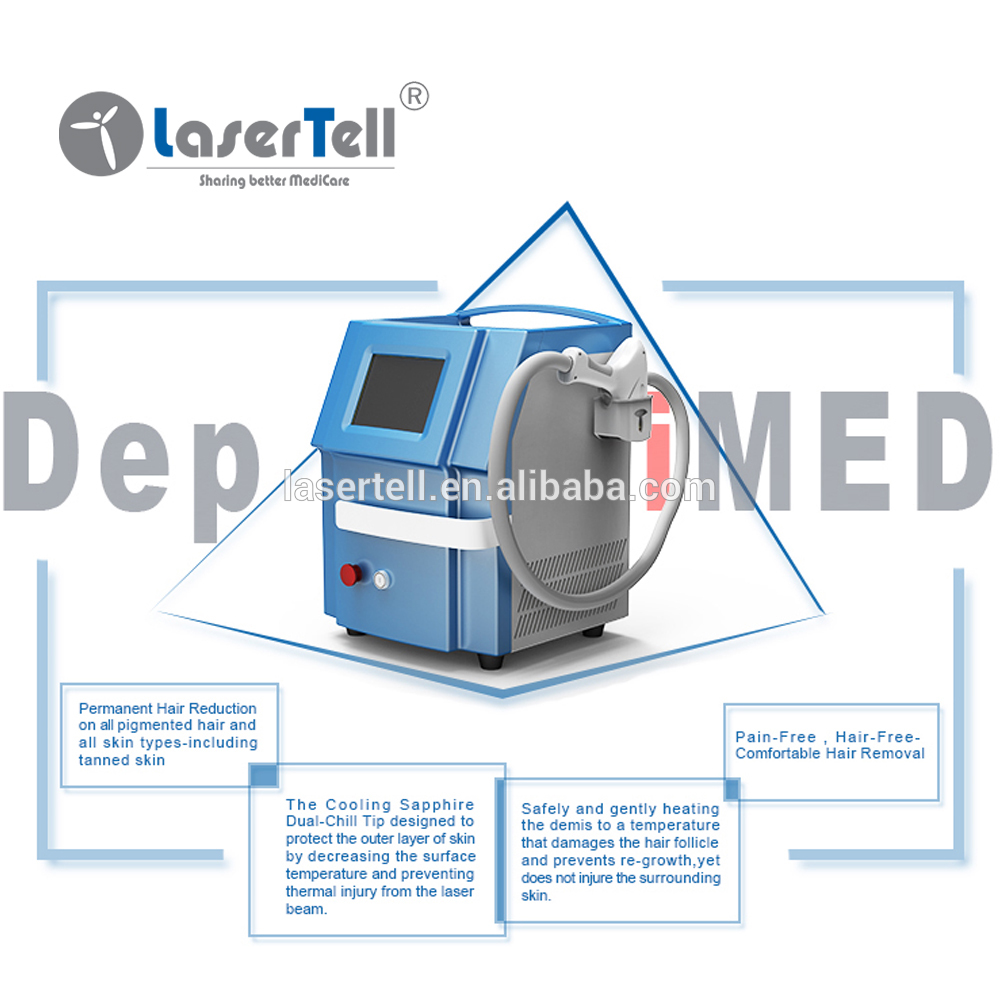 Best trading products Beauty Salon Equipment 808nm Diode Laser Hair Removal Machine For Sale