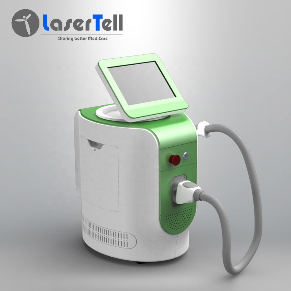 Trio 755+808+1064nm diode laser hair remval desktop design by lasertell made in China designed in UK