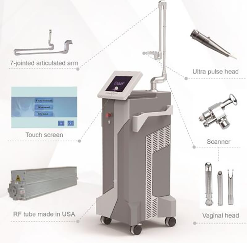 Professional 10600nm Fractional CO2 Laser dental laser beauty machine ac (3)