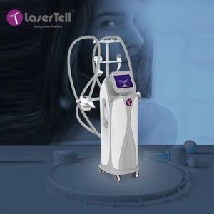 LaserTelll 4 handles cavitation vacuum roller RF IR slimming machine price for commercial using