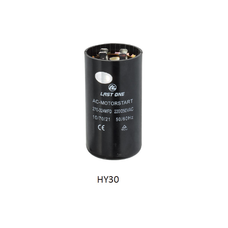 HY-Motor start capacitor (CD60) סוג מארז בקליט