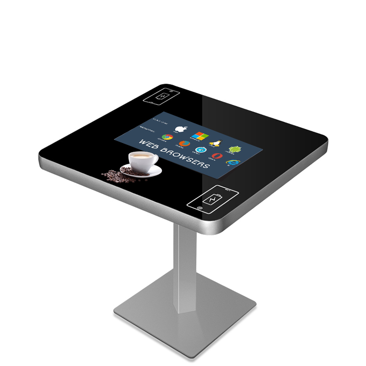 Bar coffee game LCD Android interactive waterproof multi smart 21.5 inch touch coffee table Featured Image