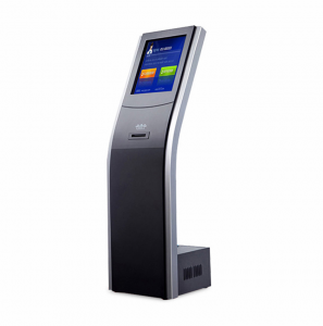 21.5 Inch Touch Screen Self Service Digital Interactive Kiosk Queuing Machine For bank hospital dispenser queue ticket management system kiosk