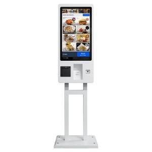 32 inch touch screen self service payment ordering kiosk for fast food McDonald’s/KFC/restaurant/supermarket