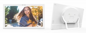 New design High solution smart digital photo frame with cloud android OS Wifi for home/business