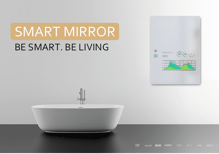 Smart Mirror with Magic mirror LCD (2)