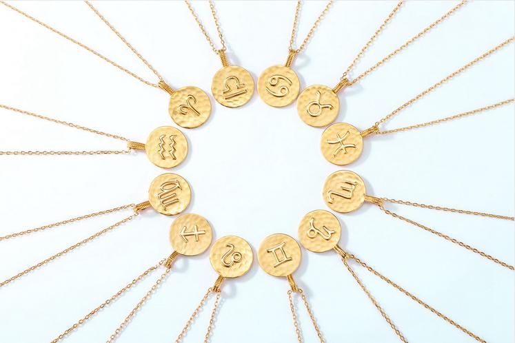 Introduction for 12 Constellation Disc Pendant