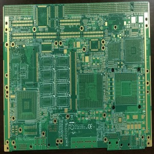 Industriële PCB elektronika PCB high TG170 12 lae ENIG