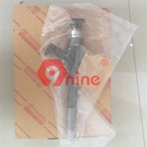 Denso Diesel Common Rail Fuel Injector 23670-0L110 295050-0540 សម្រាប់ Toyota Hiace Hilux