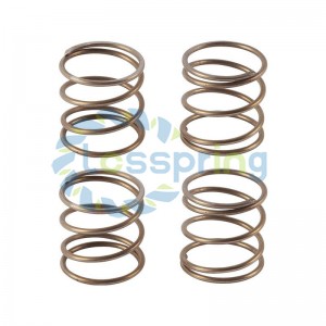 Air Laut Media Monel Compression Helical Spring