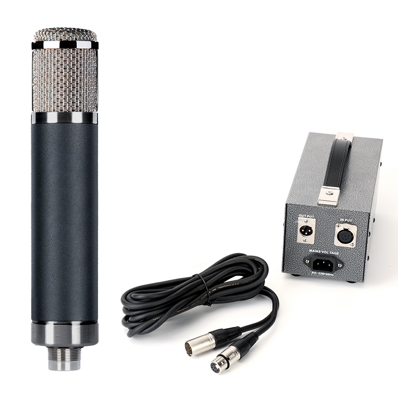 Microfon condensator tub EM147 pentru înregistrare