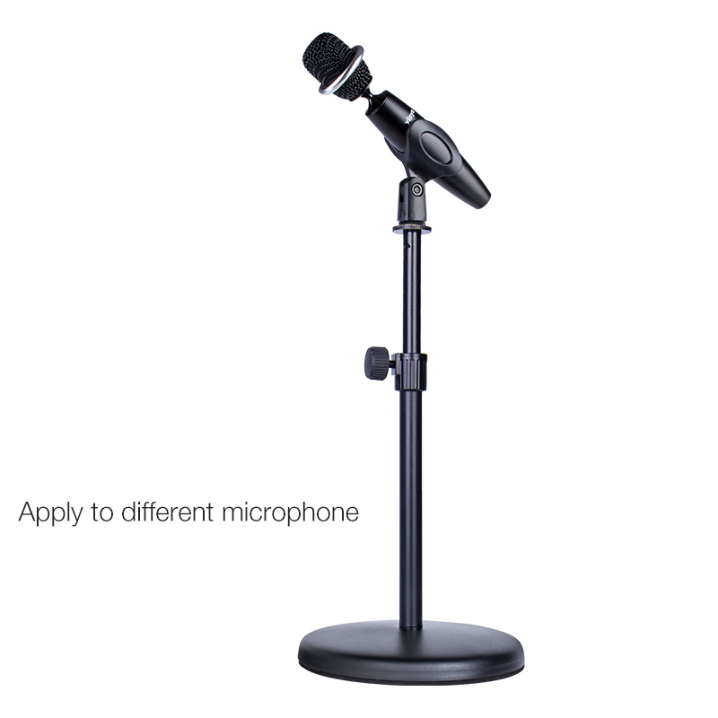 Desk microphone stand MS032 para sa mikropono (6)