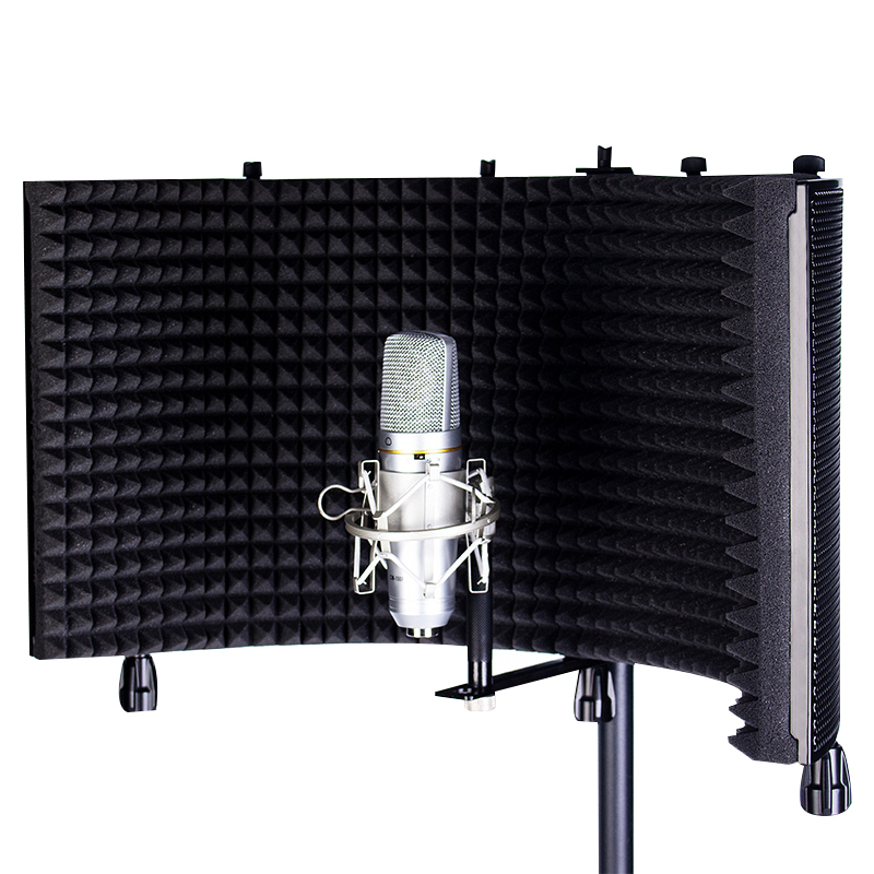 Cabină vocală portabilă MA305 pentru studio Imagine prezentată