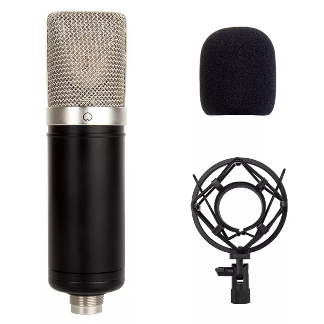 Review: FiFine K688 dynamic hybrid studio mic with shockmount and A7WS by Allan Tépper - ProVideo Coalition