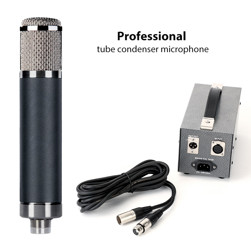 Rúrkový kondenzátorový mikrofón EM147 pre nahrávanie