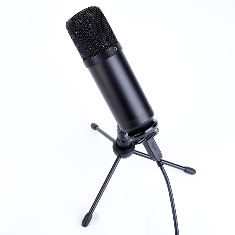 Microfon podcast USB UM15 pentru streaming