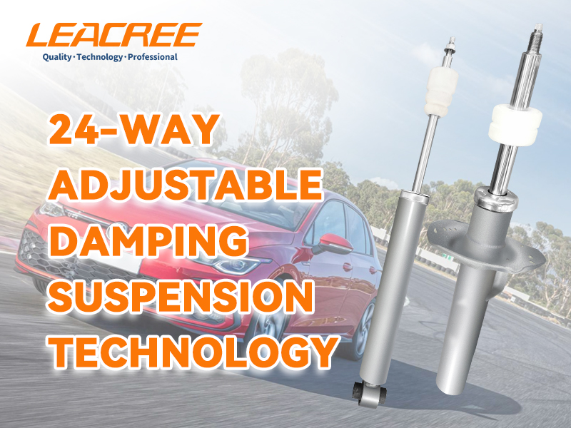 LEACREE Suspension Technology with 24-way Damping Force Adjustment