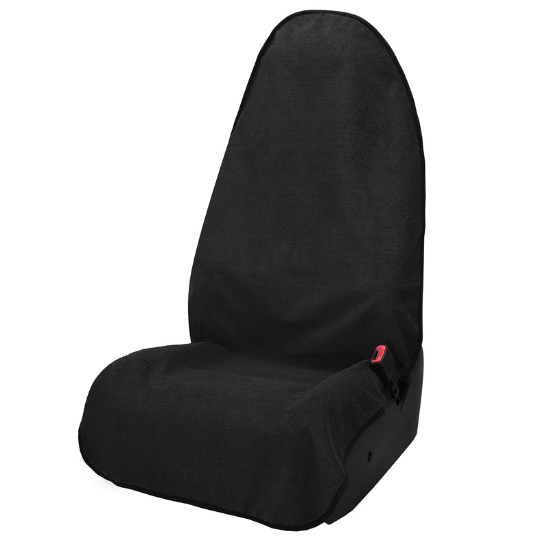 Waterproof and Non-slip Sweat Towel Front Car Seat Cover for Truck SUV Sedan Featured Image
