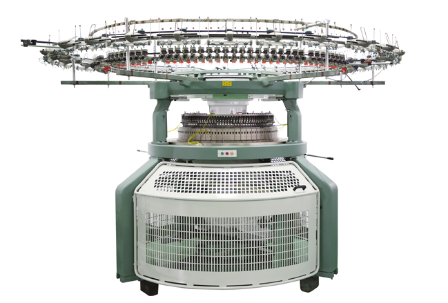 Double jersey circular knitting machine