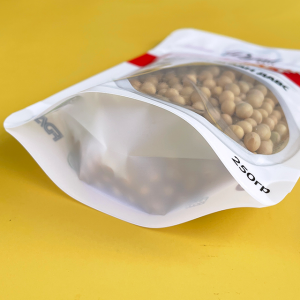 Bolsas personalizadas Bolsas de embalaxe de sal a proba de humidade con refuerzo lateral Bolsas de envasado de té