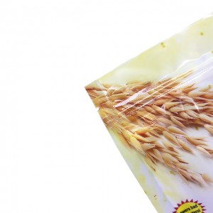 粉の食品包装のビニール袋のためのジッパーのアルミ ホイル袋が付いている印刷された立場の袋をカスタマイズして下さい