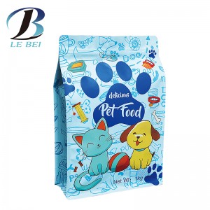 Saco de embalagem de alimentos para animais de estimação Saco de embalagem de alimentos para cães e gatos para ração animal