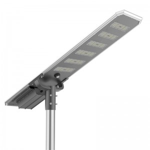 Dym Series China Product 30w-120w All In One LED соларна улична светилка со столб