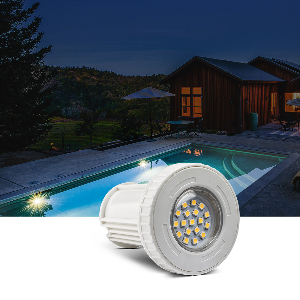 3W ip68 podvodné 12V LED svetlo do bazéna