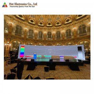 Lichtgewicht concertpodium Full Color Outdoor LED-scherm P4.81