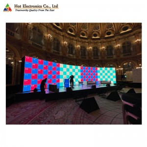 P3.91 Indoor Rental LED Display Screen for Stage Conferences Exhibitions