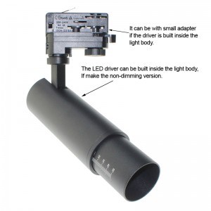 T086 LED Zoomable Museum Track Light