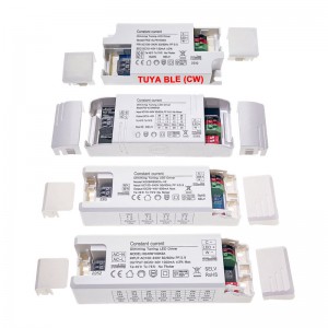 100-240VAC TUYA BLE Dimmable Smart Control CW Output LED Driver LEDEAST FKS-BQ12W28Y4G-TY