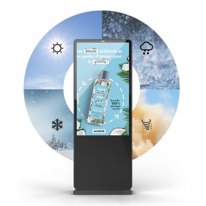 32-65″ Floor Stand Outdoor LCD Advertising Digital Signage with 4G