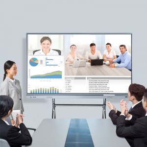 Interactive Touch Screen Whiteboard with Microphone for Conference & Classroom
