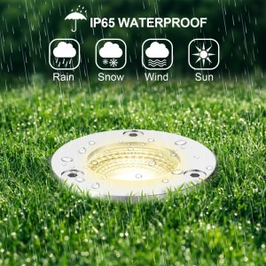 In Ground Well Lights Outdoor Waterproof Low Voltage LED Landscape Lighting