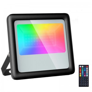 Discount Price Rgb Floor Lamp Corner - LED RGB Flood Light Remote Control Multi Colored Outdoor Waterproof Color Changing – LIGHT SUN