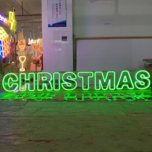 Isibonakaliso se-Christmas Neon 12v merry 3