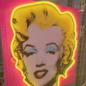 Marilyn Monroe τοιχογραφία n4