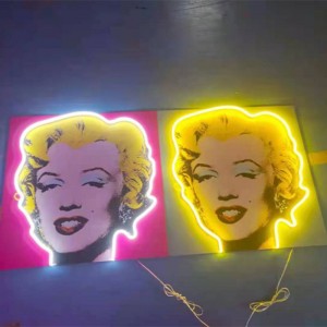 Lukisan tembok Marilyn Monroe n2
